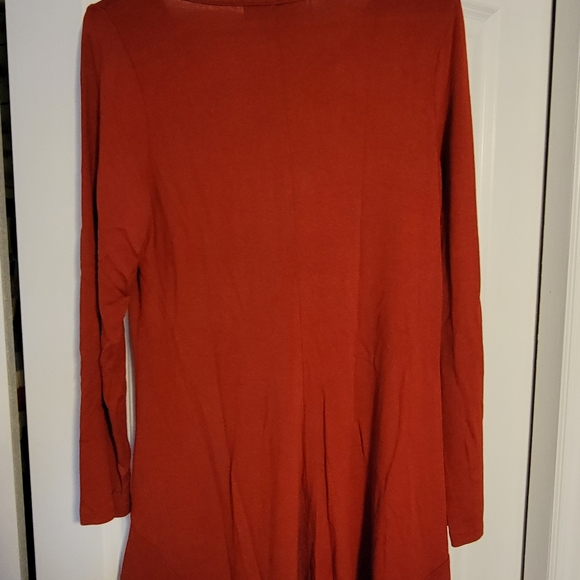 Burnt Orange Ladies dress top - Picture 3 of 5